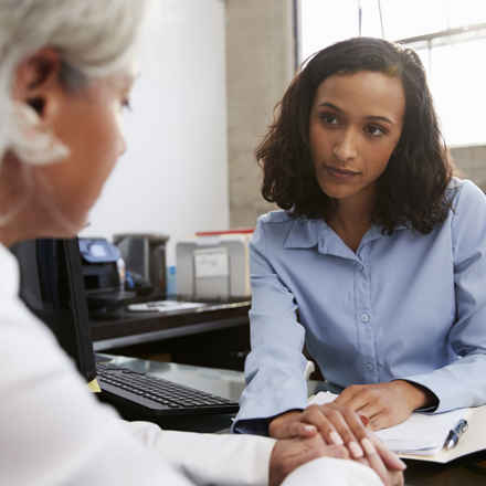 Consultation in clinic