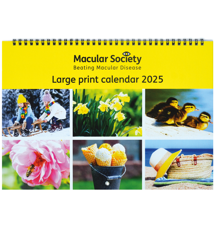 Calendar Front Flat Lay