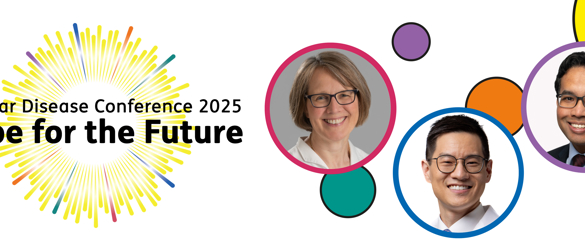 Macular Disease Conference 2025 logo with conference speakers