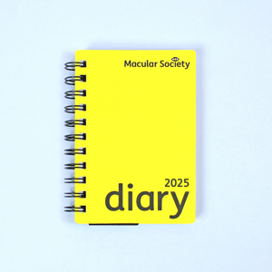 Single Yellow Diary 2025